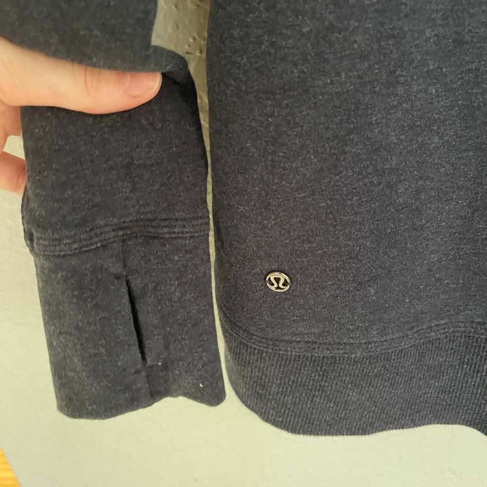 Lululemon navy runners hoodie sweatshirt
